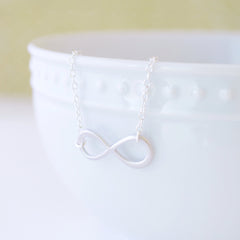 Silver or Gold  infinity bracelet - bracelet with infinity symbol - 2116