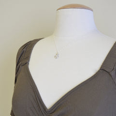 Anchor Pendant Necklace - Rose Gold, Gold , Silver Anchor - 1169